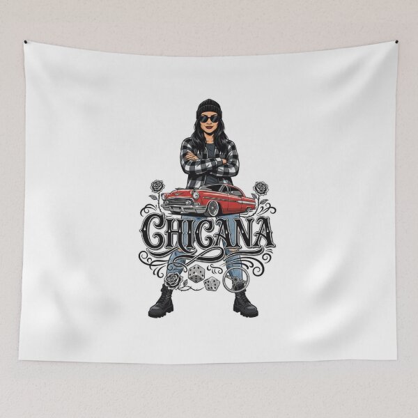 Item preview, Chicana art designed and sold by SergioColli.