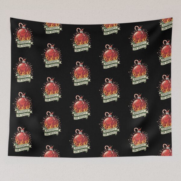 Item preview, Naughty or Spicy Bold Design for Christmas Lovers! designed and sold by RNTStudio.