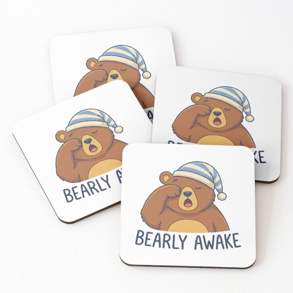 Item preview, Bearly Awake designed and sold by Bestie-Emporium.