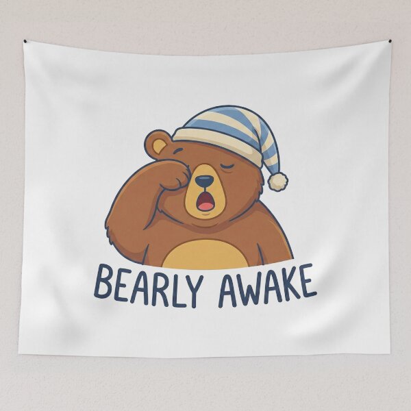 Item preview, Bearly Awake designed and sold by Bestie-Emporium.