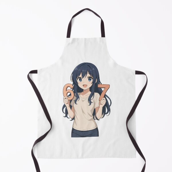 Item preview, Anime cutie with her 67 designed and sold by CoffeemanMedia.