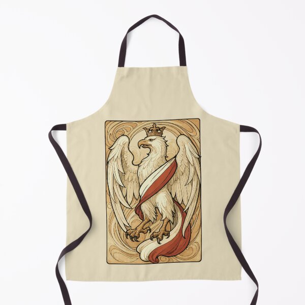 Item preview, Poland Polska Eagle Flag Art Nouveau Gift designed and sold by Pineapple-Tree.