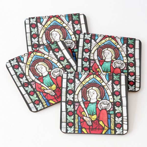Item preview, Saint Agnes Stained-glass Window 1340 designed and sold by AnimaliaStar.