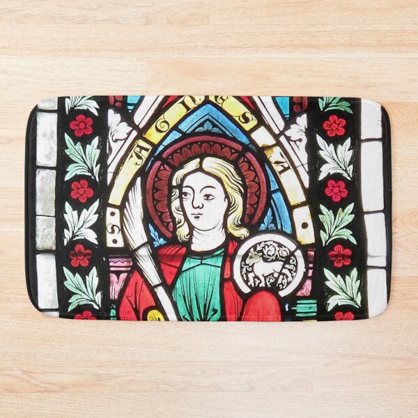 Item preview, Saint Agnes Stained-glass Window 1340 designed and sold by AnimaliaStar.