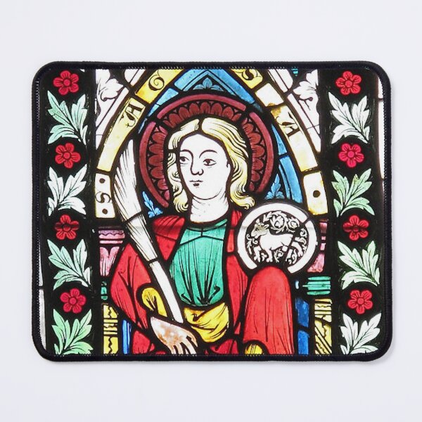 Item preview, Saint Agnes Stained-glass Window 1340 designed and sold by AnimaliaStar.