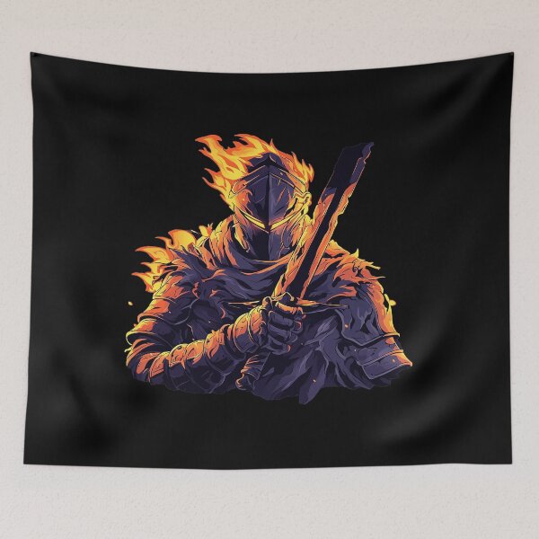 Item preview, Golden Warrior Holding Great Sword designed and sold by thelmafuentes.