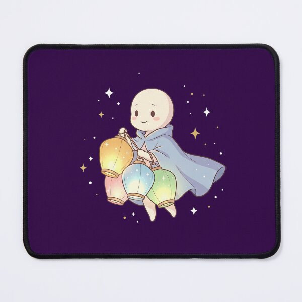 Item preview, The Lantern Collector – Magical Anime Spirit & Wish Lanterns Illustration designed and sold by Vrixat.