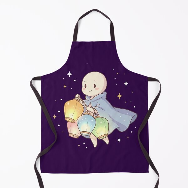 Item preview, The Lantern Collector – Magical Anime Spirit & Wish Lanterns Illustration designed and sold by Vrixat.