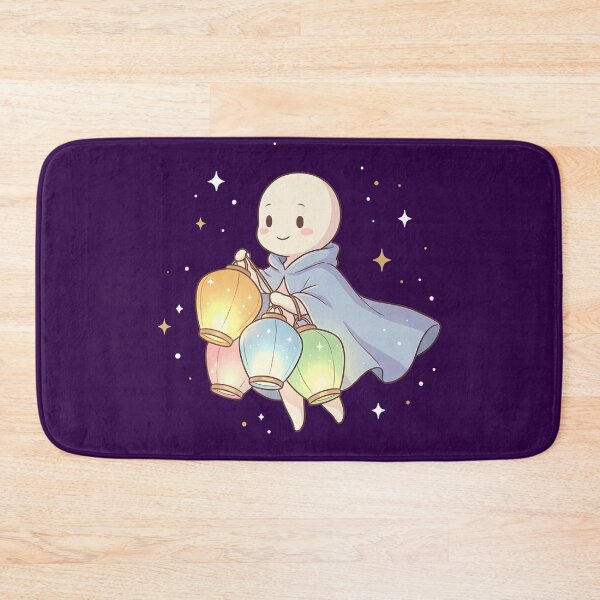 Item preview, The Lantern Collector – Magical Anime Spirit & Wish Lanterns Illustration designed and sold by Vrixat.