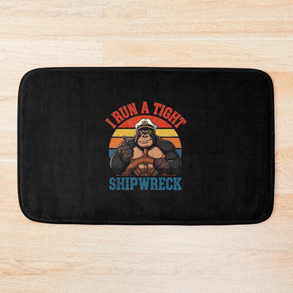 Item preview, I Run A Tight Shipwreck Gorilla Captain  designed and sold by biggggaaan.