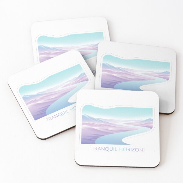 Item preview, Pastel River Tranquil Horizon designed and sold by lorand-designs.