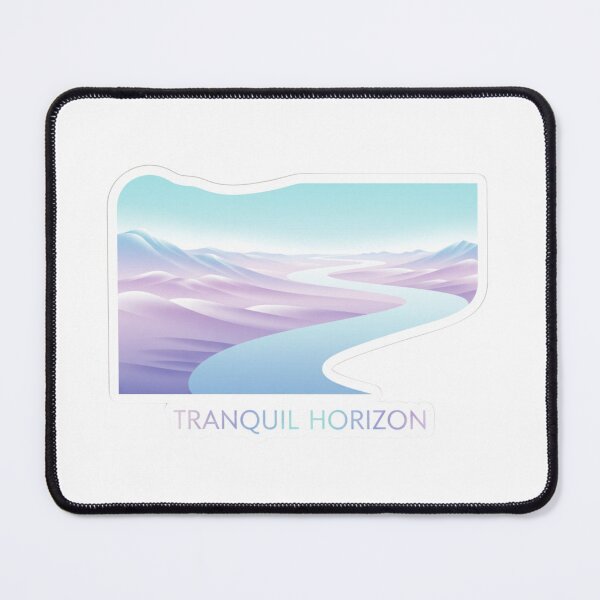 Item preview, Pastel River Tranquil Horizon designed and sold by lorand-designs.