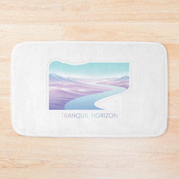 Item preview, Pastel River Tranquil Horizon designed and sold by lorand-designs.