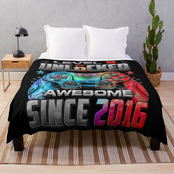 Item preview, Level 9 Unlocked Awesome Since 2016 9Th Birthday Gaming designed and sold by TysonLangosh.