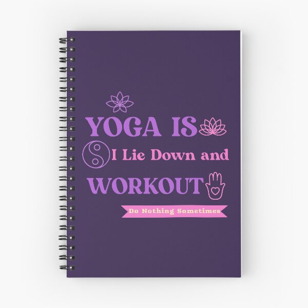 Item preview, Wish Yoga Was Just Lying Down beginners yoga. designed and sold by "Vibe & Style Merch".