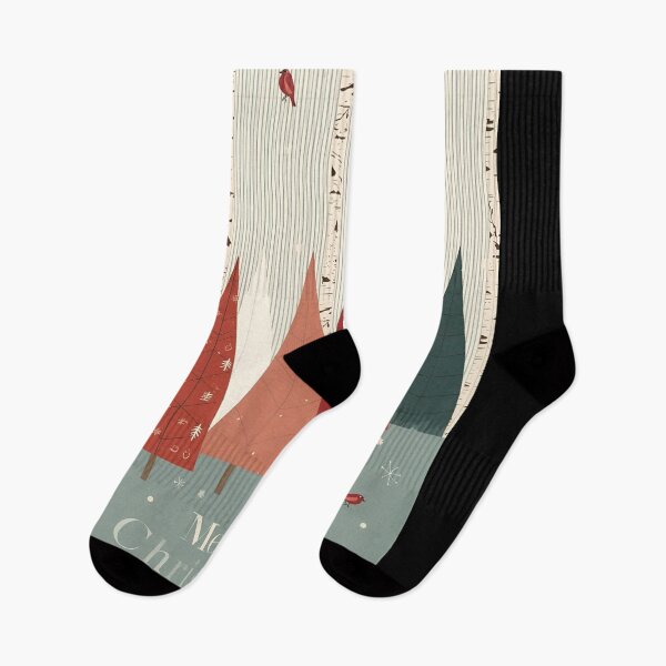 Item preview, Cozy Scandinavian Snowy Pines designed and sold by ChicTrendz.