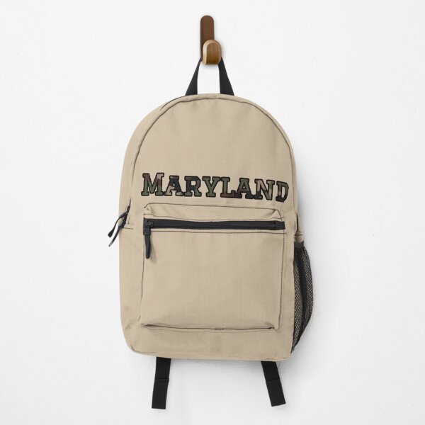 Item preview, Maryland Camo Typography – Rugged Outdoor Military Style Design designed and sold by Long Family Gifts.