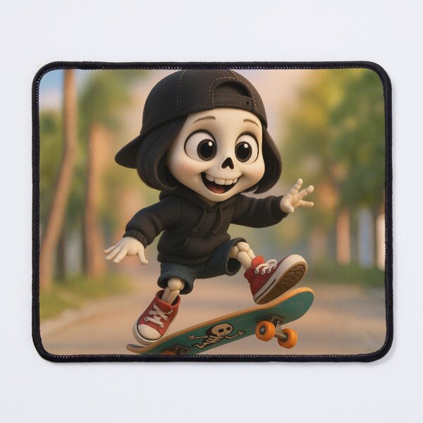 Item preview, Skater Grim Reaper Girl designed and sold by Sillytoe.