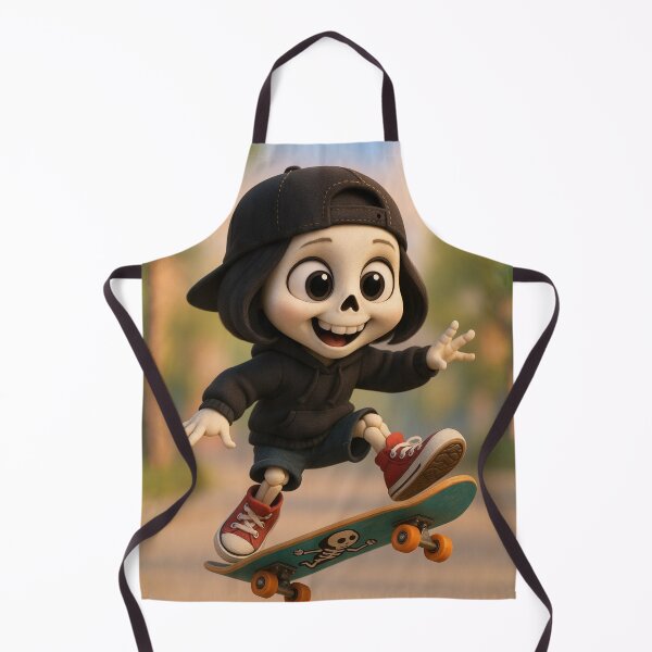 Item preview, Skater Grim Reaper Girl designed and sold by Sillytoe.