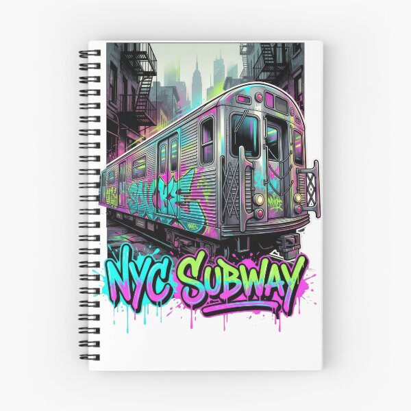 Item preview, NYC Subway R32 Brightliner - 1970s Vintage Graffiti Art designed and sold by MayaDelaye.