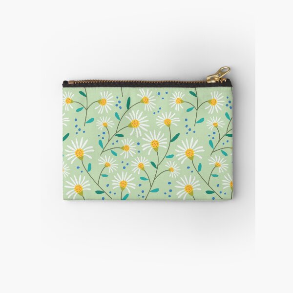 Item preview, White Spring Flowers on Green designed and sold by Petra Lang.