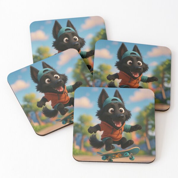 Item preview, Skater Groenendael designed and sold by Sillytoe.