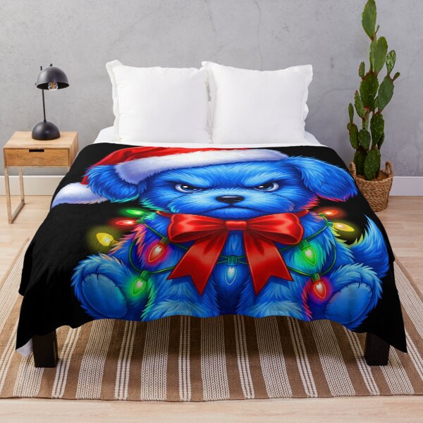 Item preview, Grumpy Christmas Puppy – Funny Holiday Dog Illustration designed and sold by LALA-MIRA.