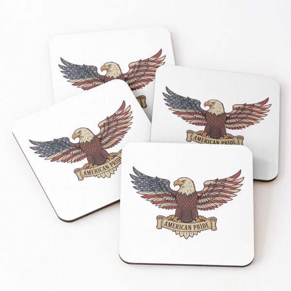 Item preview, American Pride Eagle Vintage Patriotic Design designed and sold by chattsuede.