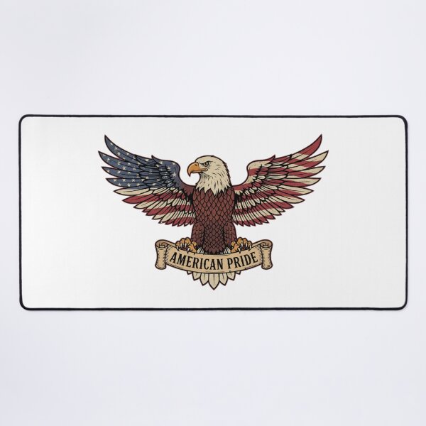 Item preview, American Pride Eagle Vintage Patriotic Design designed and sold by chattsuede.