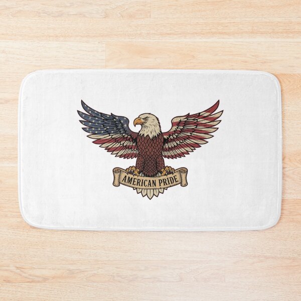 Item preview, American Pride Eagle Vintage Patriotic Design designed and sold by chattsuede.