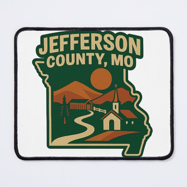 Item preview, Jefferson County Missouri designed and sold by CoffeemanMedia.