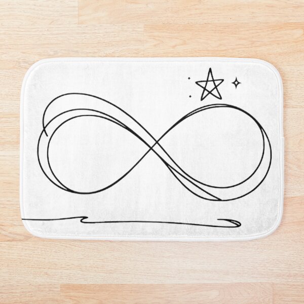 Item preview, Minimalist Infinity Symbol Continuous Line Art designed and sold by thenextstepua.