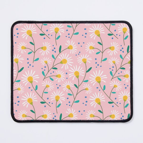 Item preview, White Spring Flowers on Pink designed and sold by Petra Lang.