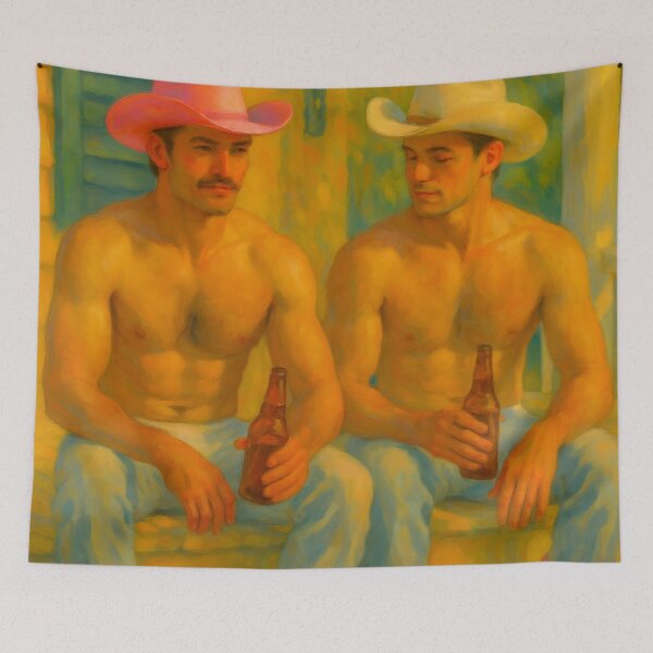 Item preview, Pink Cowboy No. 15 – Front Porch Sundown designed and sold by MPForet.
