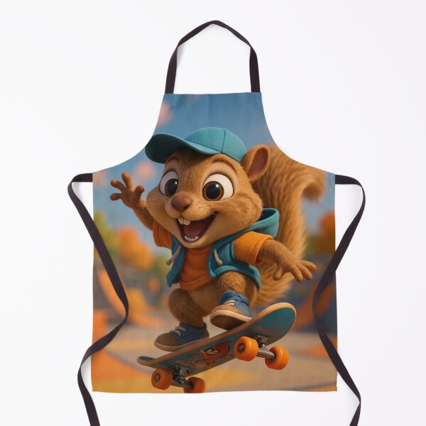 Item preview, Skater Ground Squirrel designed and sold by Sillytoe.