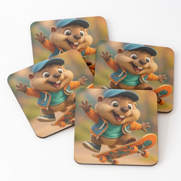 Item preview, Skater Groundhog designed and sold by Sillytoe.