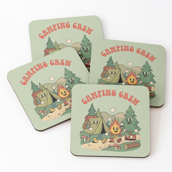 Item preview, Camping Crew: The Vintage Forest Hikers designed and sold by AwesomeBeyondLimits.