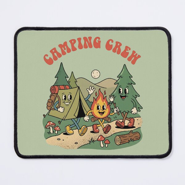 Item preview, Camping Crew: The Vintage Forest Hikers designed and sold by AwesomeBeyondLimits.
