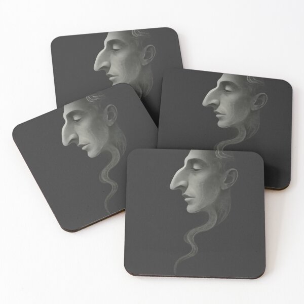 Item preview, Cigarette Smoke Face Profile Art Cinema Movie designed and sold by Cine8.