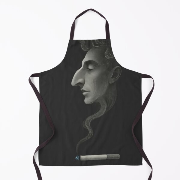 Item preview, Cigarette Smoke Face Profile Art Cinema Movie designed and sold by Cine8.