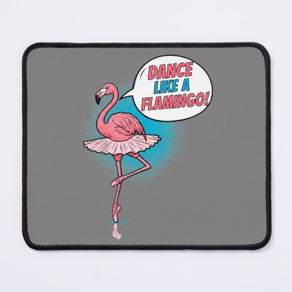 Item preview, Pop Art Ballet Flamingo Quote designed and sold by SholoStudio.