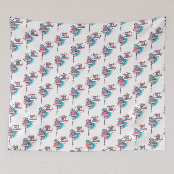 Item preview, Pop Art Ballet Flamingo Quote designed and sold by SholoStudio.