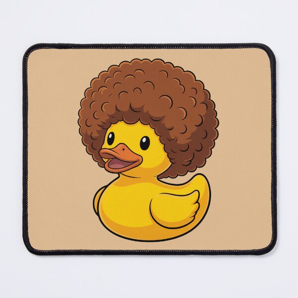 Item preview, Cute Afro Rubber Duck Illustration designed and sold by MonkiFlipp.