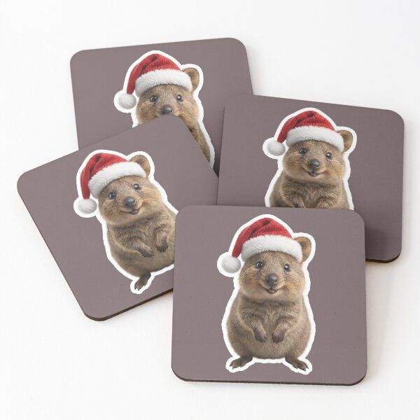 Item preview, Radiant Quokka festive smile designed and sold by DAGHO.