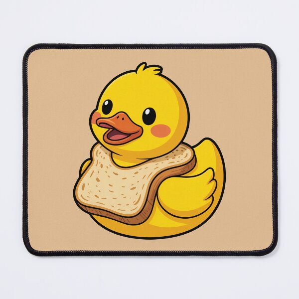Item preview, Cute Bread Duck Funny Cartoon designed and sold by MonkiFlipp.
