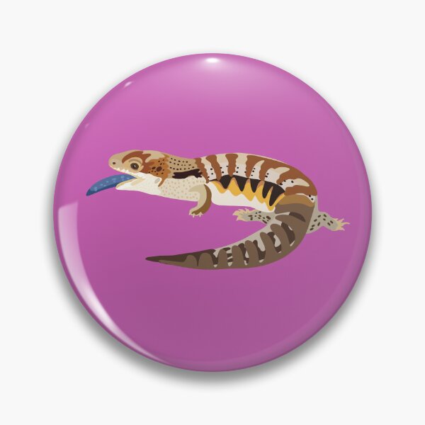 Item preview, B is for Blue Tongued Skink , Blue-Tongued Skink | Reptile Lover & Wildlife Art Design designed and sold by PrettylittlepastelUk.
