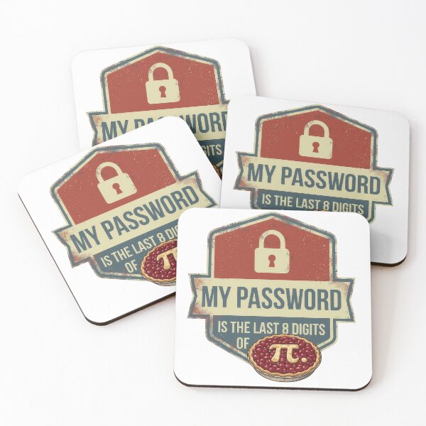 Item preview, My Password is the Last 8 Digits of Pi designed and sold by MiSC Studio.