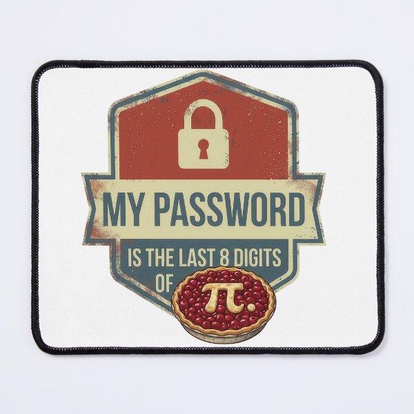 Item preview, My Password is the Last 8 Digits of Pi designed and sold by MiSC Studio.