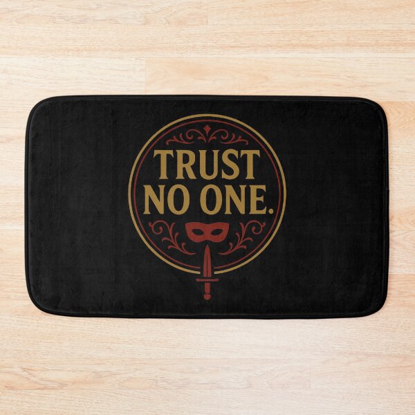 Item preview, Trust No One | The Traitors Inspired Emblem Design designed and sold by pick-o-print.