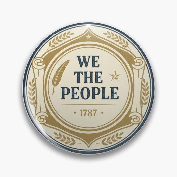Item preview, We The People 1787 Constitutional Founding Fathers Seal designed and sold by chattsuede.